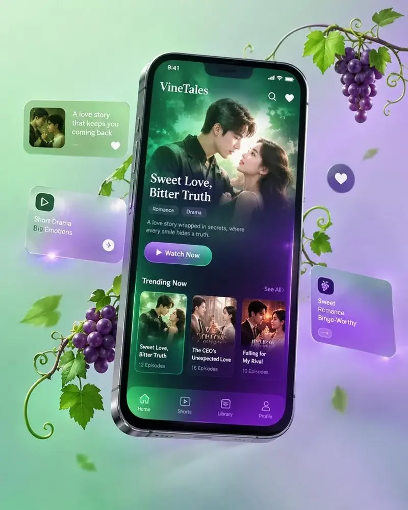 红豆短剧影视 APP - 甜宠短剧在线看 红豆短剧影视 APP 界面展示